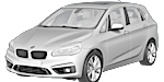 BMW F45 B1067 Fault Code
